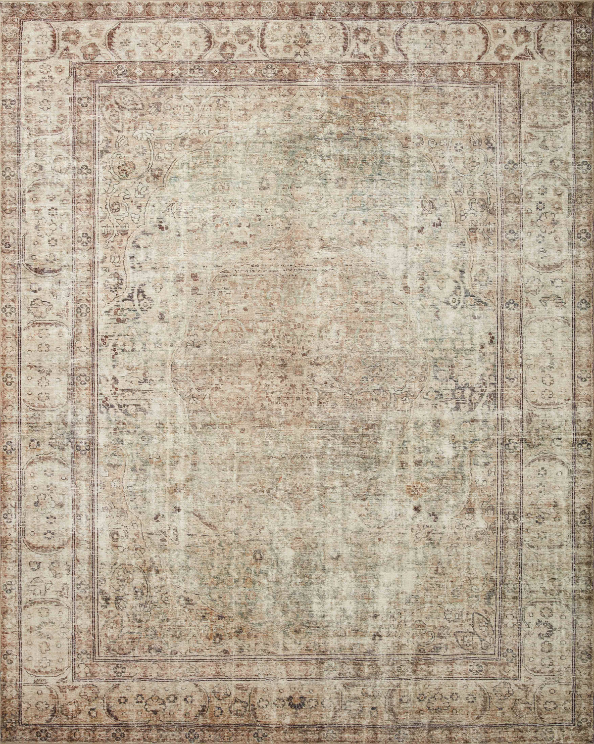 Loloi II Margot MAT-01 Antique Sage Rug - 8 ft 6 in x 11 ft 6 in